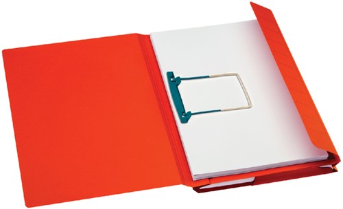 Combimap Secolor folio 1 klep recycled 250gr rood