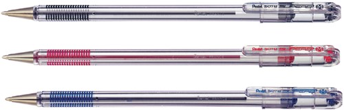 Balpen Pentel BK77 fijn blauw-2