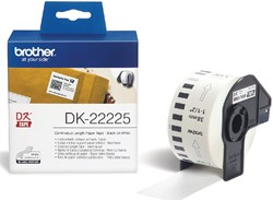 Etiket Brother DK-22225 doorlopend 38mm 1 rol á 30m wit