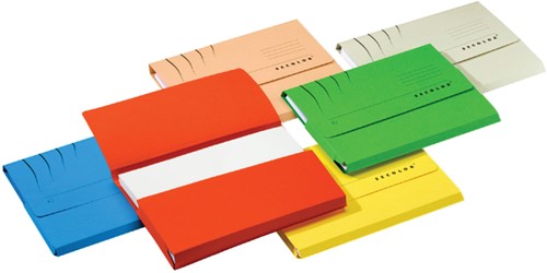 Pocketmap Secolor folio 100% gerecycled karton 250gr rood-2