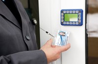 Afrolmechanisme Durable 8222 met sleutelring 800mm antraciet-1