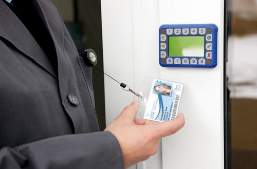 Afrolmechanisme Durable 8222 met sleutelring 800mm antraciet-1