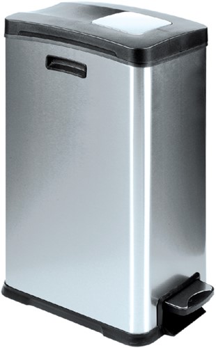 Pedaalemmer EKO Rejoice 30 liter mat rvs