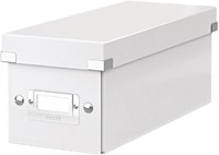 CD-opbergdoos Leitz Click & Store WOW  gerecycled karton 143x136x352mm wit