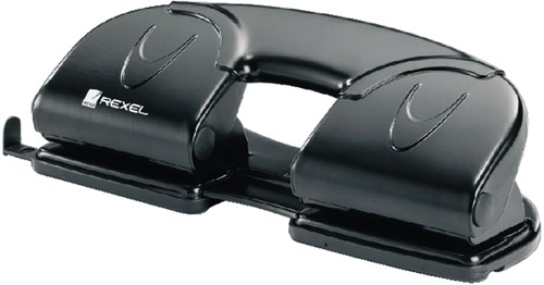 Perforator Rexel V412 4-gaats 12 vel zwart-2