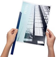 Klemrug Durable A4 6mm 60 vellen transparant-3