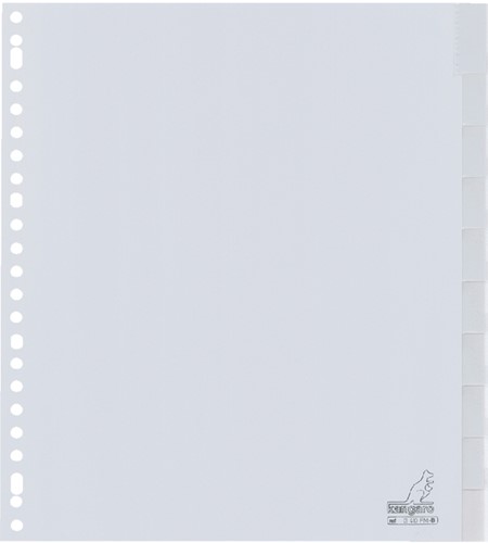 Tabbladen Kangaro 23-gaats G410FM-B 10-delig + venster breed