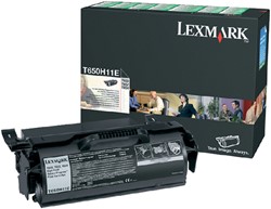 Tonercartridge Lexmark T650H11E prebate zwart HC