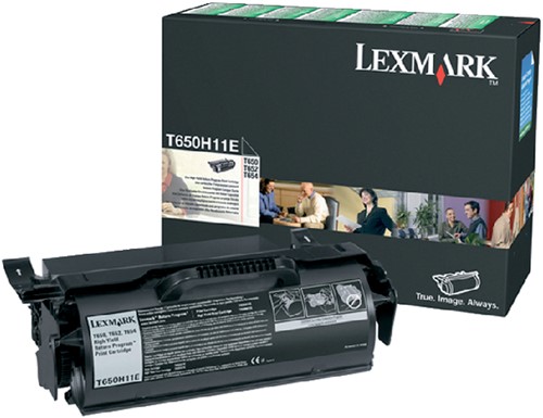Tonercartridge Lexmark T650H11E prebate zwart HC