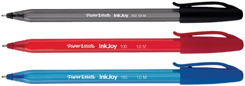 Balpen Paper Mate Inkjoy 100 medium zwart-2