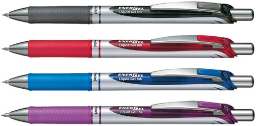 Gelschrijver Pentel BL77 Energel medium zwart-2