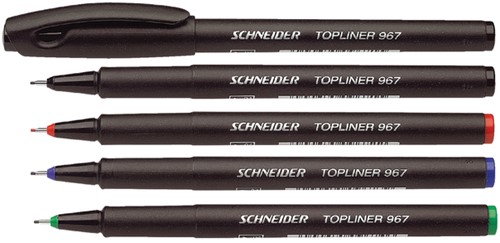 Fineliner Schneider 967 0.4mm zwart-3