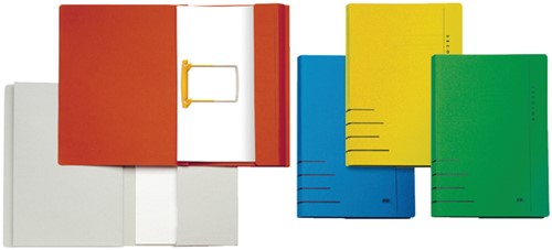 Combimap Secolor folio 1 klep recycled 250gr blauw-3