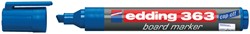 Whiteboardmarker edding 363 schuin 1-5mm blauw