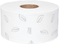 Toiletpapier Tork T2 Premium jumbo klein 3-laags 120m wit 110255-3