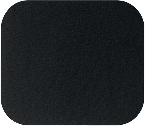 Muismat Fellowes 224x186x6mm zwart