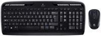 Toetsenbord- en muisset Logitech MK330 draadloos QWERTY zwart