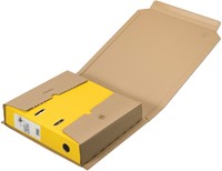 Verzenddoos ordnerpac Loeff 320x290x35/80mm bruin 25stuks