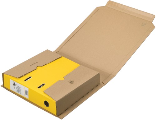 Verzenddoos ordnerpac Loeff 320x290x35/80mm bruin 25stuks