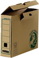 Archiefdoos Bankers Box Earth A4 transfer 80mm bruin