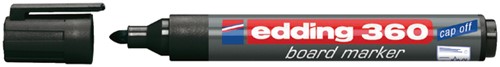 Whiteboardmarker edding 360 rond 1.5-3mm zwart