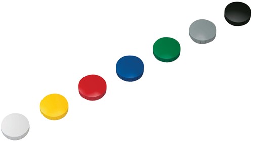 Magneet MAUL Solid 32mm 800gr geel 10 stuks-2