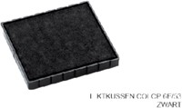 Stempelkussen Colop 6E/53 zwart p/2