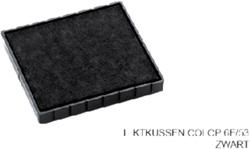 Stempelkussen Colop 6E/53 zwart p/2