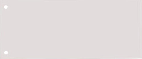 Scheidingsstrook Qbasic 225x120mm 50 stuks wit