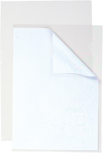 Insteekmap L-model Qbasic A4 PP 0.09mm nerf 100 stuks