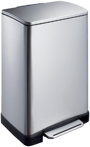 Pedaalemmer EKO E-Cube 40 liter rvs