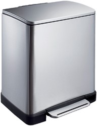 Pedaalemmer EKO E-Cube 20 liter rvs