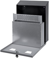 Wandasbak met binnenemmer staal-3