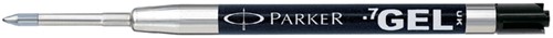 Gelschrijvervulling Parker Quink medium zwart blister à 1 stuk-2