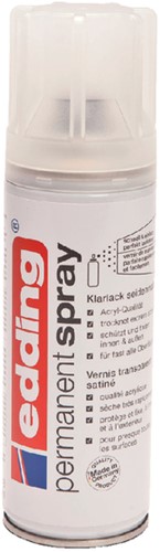 Verfspuitbus edding 5200 permanent spray glossy blank