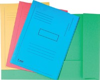 Dossiermap Exacompta Forever A4 2 kleppen 290gr geel-2