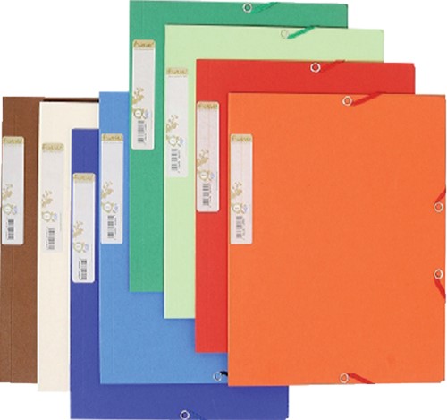 Elastomap Exacompta Forever A4 3 kleppen 380gr lichtblauw-2