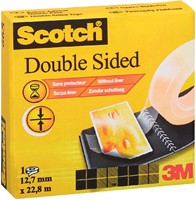 Plakband Scotch 665 12mmx22.8m dubbelzijdig-3