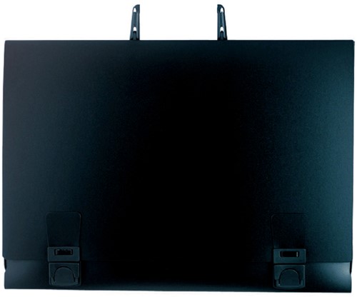 Tekenkoffer Exacompta B2 52x72cm rugbreedte 30mm PP zwart