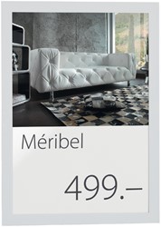 Duraframe Durable 487202 A4 wit 2 stuks