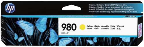 Inktcartridge HP D8J09A 980A geel