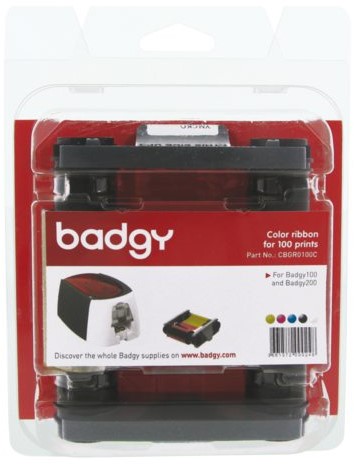 Kaartprinter Badgy 200 kleurencartridge CMYK