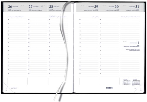 Agenda 2026 Quantore week 7dagen/2pagina's A5 4-talig zwart-2