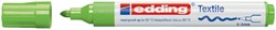 Textielmarker edding 4500 rond 2-3mm lichtgroen