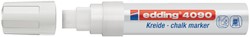 Krijtstift edding 4090 window schuin 4-15mm wit