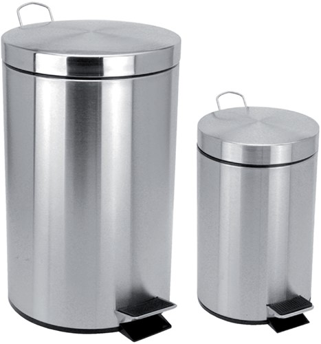 Pedaalemmer V-part 3 liter mat rvs-2