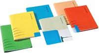 Combimap Secolor folio 1 klep recycled 250gr blauw-1