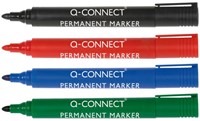 Viltstift Q-Connect permanent rond assorti-2
