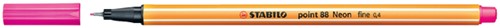 Fineliner STABILO point 88/056 fijn neon roze