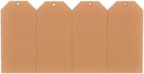 Label karton nr 3 200gr 45x90mm chamois 1000 stuks-2